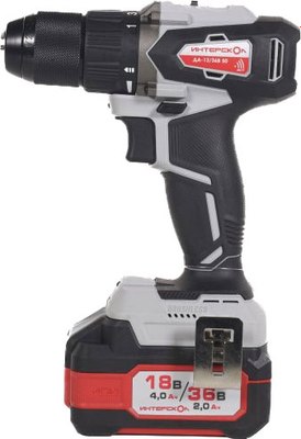 Аккумуляторная дрель-шуруповерт Интерскол ДА-13/36В (851.2.2.70)