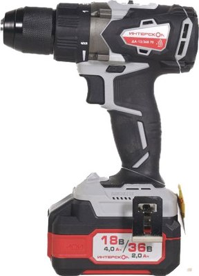 Аккумуляторная дрель-шуруповерт Интерскол ДА-13/36В (814.2.2.70)