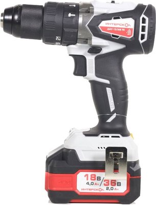 Аккумуляторная дрель-шуруповерт Интерскол ДАУ-13/36В