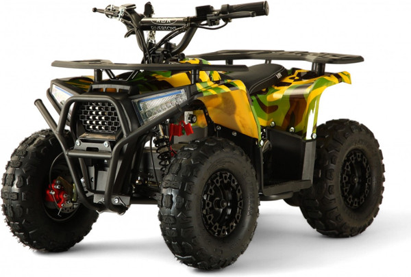 Детский квадроцикл RiverToys Mika Lux Камуфляж - фото