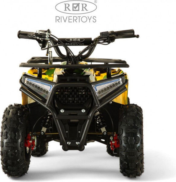 Детский квадроцикл RiverToys Mika Lux Камуфляж