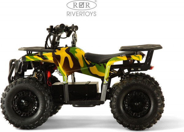 Детский квадроцикл RiverToys Mika Lux Камуфляж
