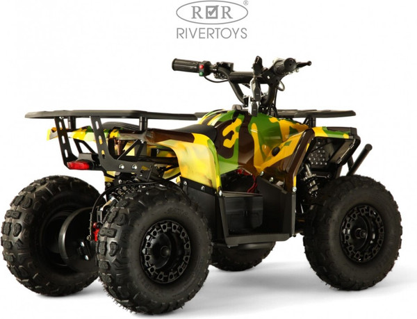 Детский квадроцикл RiverToys Mika Lux Камуфляж