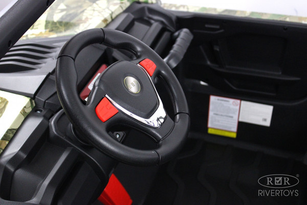 Детский автомобиль RiverToys Buggy Камуфляж P333PP