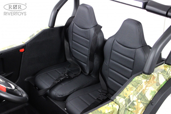 Детский автомобиль RiverToys Buggy Камуфляж P333PP
