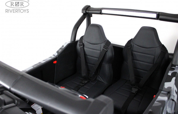 Детский автомобиль RiverToys Buggy Камуфляж P333PP