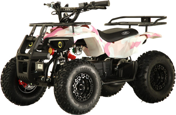 Детский квадроцикл RiverToys Tiki Lux Камуфляж - фото