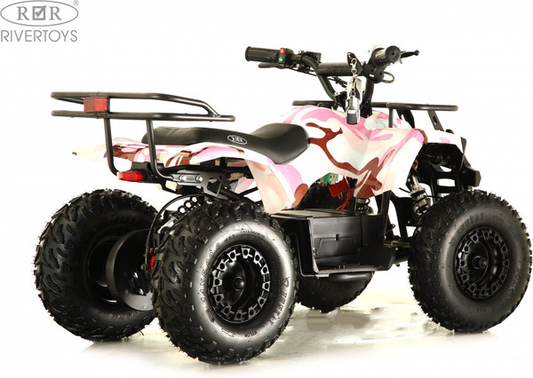 Детский квадроцикл RiverToys Tiki Lux Камуфляж
