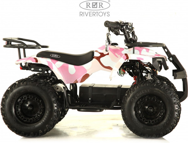 Детский квадроцикл RiverToys Tiki Lux Камуфляж
