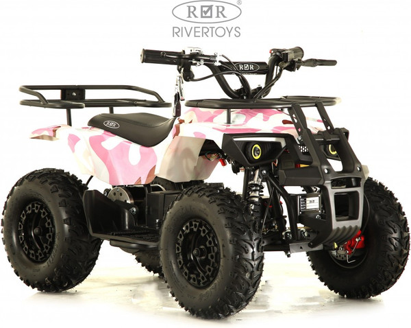 Детский квадроцикл RiverToys Tiki Lux Камуфляж