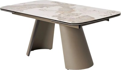 Обеденный стол M-City Stefan 180 Gloss / 626М05795 (Luxury Pandora/латте) - фото