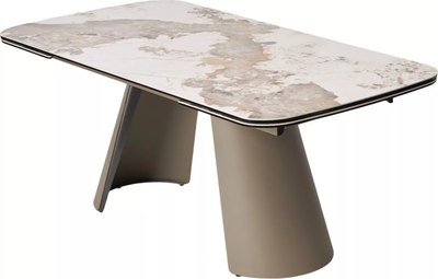 Обеденный стол M-City Stefan 180 Gloss / 626М05795 (Luxury Pandora/латте)