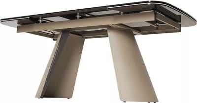 Обеденный стол M-City Stefan 180 Gloss / 626М05795 (Luxury Pandora/латте)