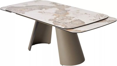Обеденный стол M-City Stefan 180 Gloss / 626М05795 (Luxury Pandora/латте)
