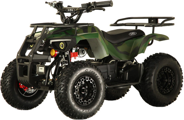 Детский квадроцикл RiverToys Tiki Lux Камуфляж - фото