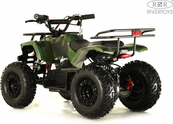 Детский квадроцикл RiverToys Tiki Lux Камуфляж
