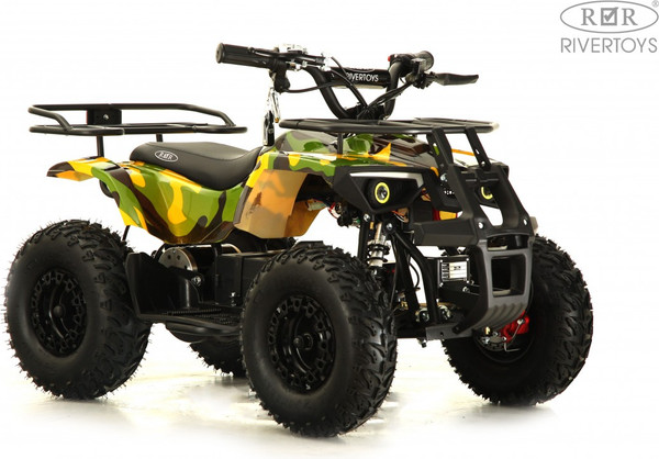 Детский квадроцикл RiverToys Tiki Lux Камуфляж
