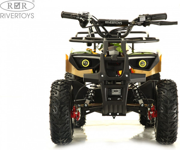 Детский квадроцикл RiverToys Tiki Lux Камуфляж