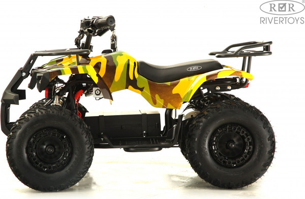 Детский квадроцикл RiverToys Tiki Lux Камуфляж