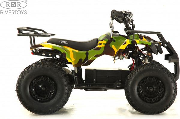 Детский квадроцикл RiverToys Tiki Lux Камуфляж