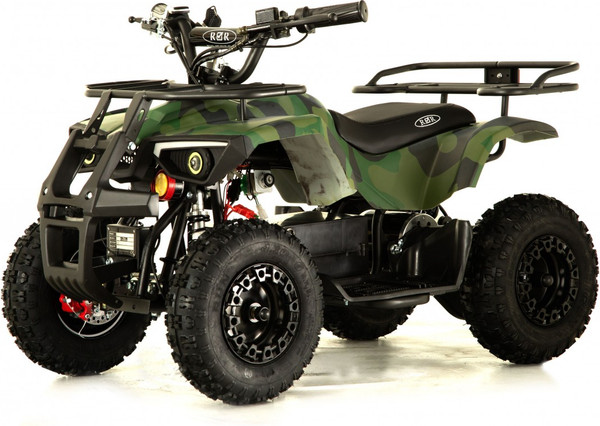 Детский квадроцикл RiverToys Tiki Камуфляж - фото