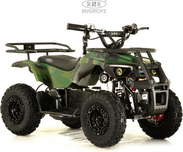 Детский квадроцикл RiverToys Tiki Камуфляж