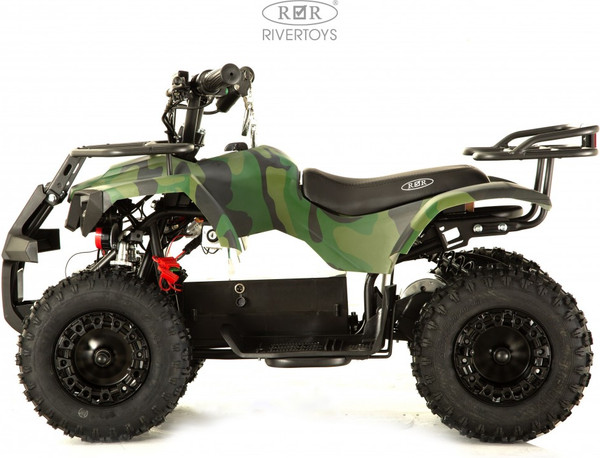 Детский квадроцикл RiverToys Tiki Камуфляж