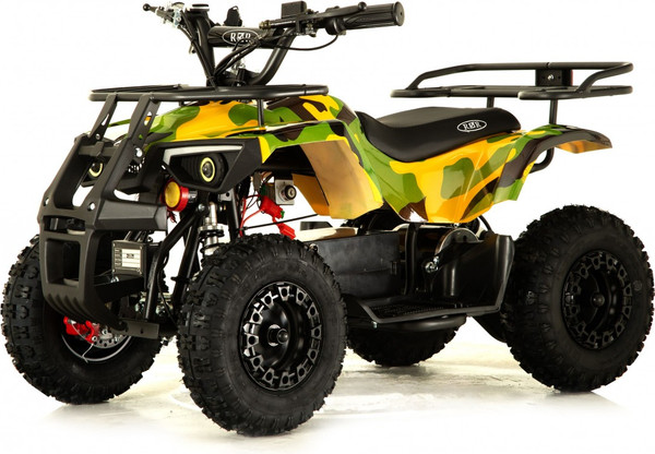 Детский квадроцикл RiverToys Tiki Камуфляж - фото