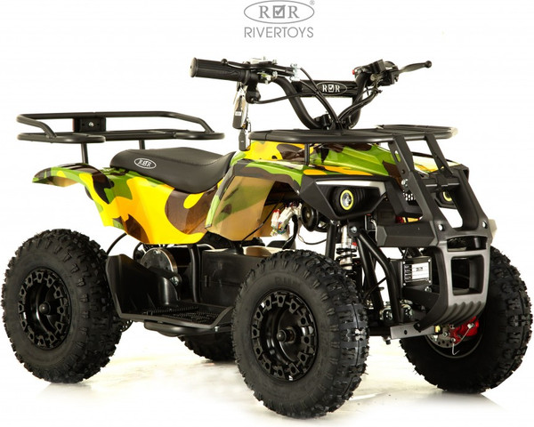 Детский квадроцикл RiverToys Tiki Камуфляж