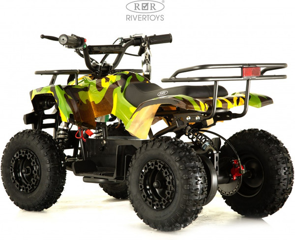 Детский квадроцикл RiverToys Tiki Камуфляж
