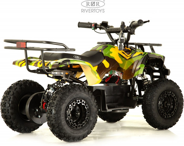 Детский квадроцикл RiverToys Tiki Камуфляж