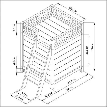 Домик для животных Dipriz Д.7617