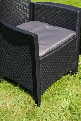 Комплект садовой мебели Ipae Progarden Jungle JUN06CAN (антрацит)