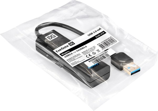USB-хаб ExeGate DUB-4TP / EX296925RUS