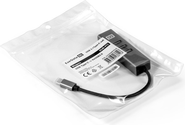 USB-хаб ExeGate DUB-4TC / EX293987RUS
