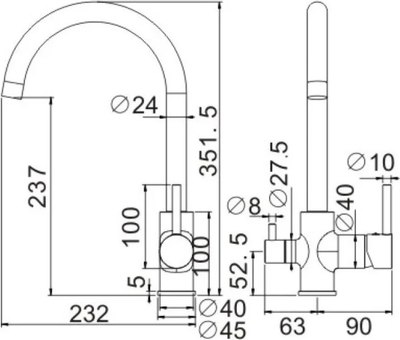 Смеситель Belz B76801-7