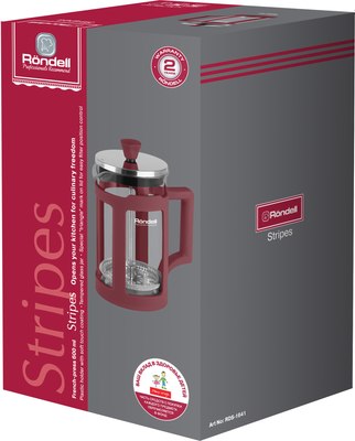 Френч-пресс Rondell Stripes RDS-1641