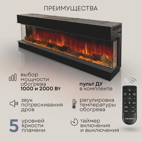 Электрокамин PLANTA PFP-INS160