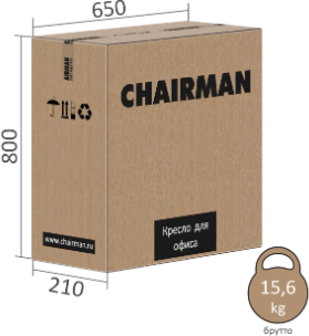 Кресло офисное Chairman CH621