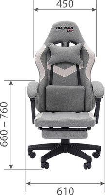 Кресло геймерское Chairman CH26