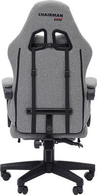 Кресло геймерское Chairman CH26 (ткань, серый)