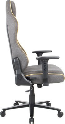 Кресло геймерское Chairman CH31 (темно-серый/желтый кант)