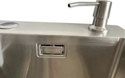 Мойка кухонная Blantek LS-5044S Brushed