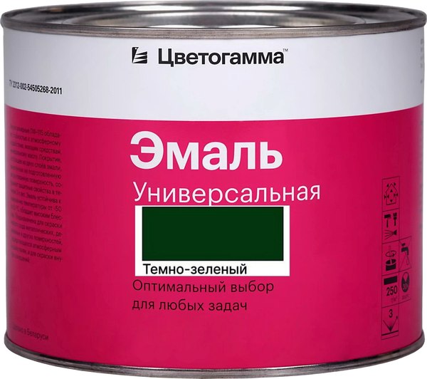 Эмаль Цветогамма ПФ-115 ТУ - фото