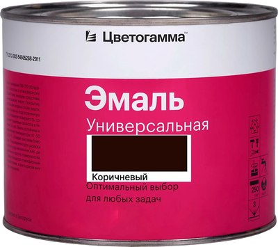 Эмаль Цветогамма ПФ-115 ТУ - фото