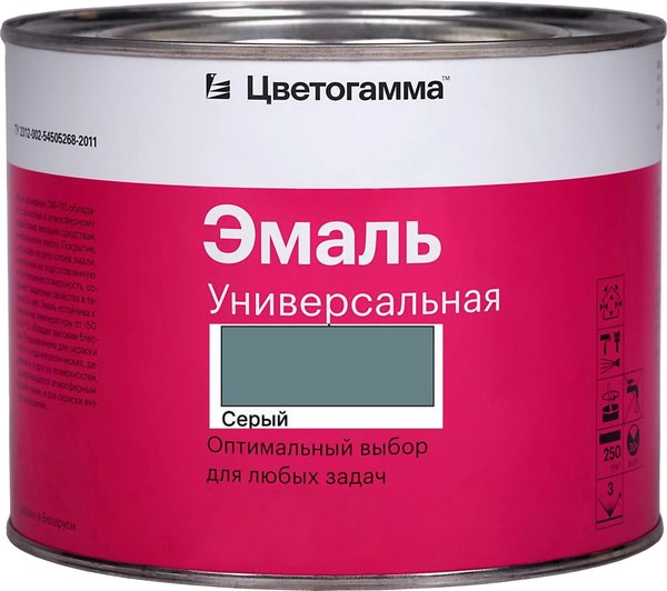 Эмаль Цветогамма ПФ-115 ТУ - фото
