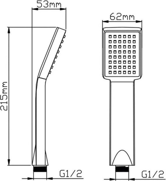 Лейка ручного душа Potato P10