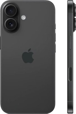 Смартфон Apple iPhone 16 128GB (черный)
