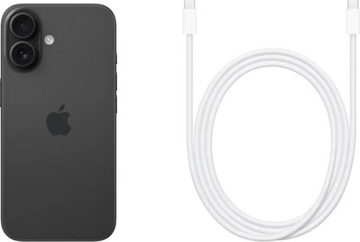 Смартфон Apple iPhone 16 128GB (черный)
