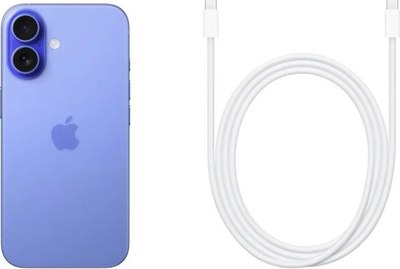 Смартфон Apple iPhone 16 128GB (ультрамарин)
